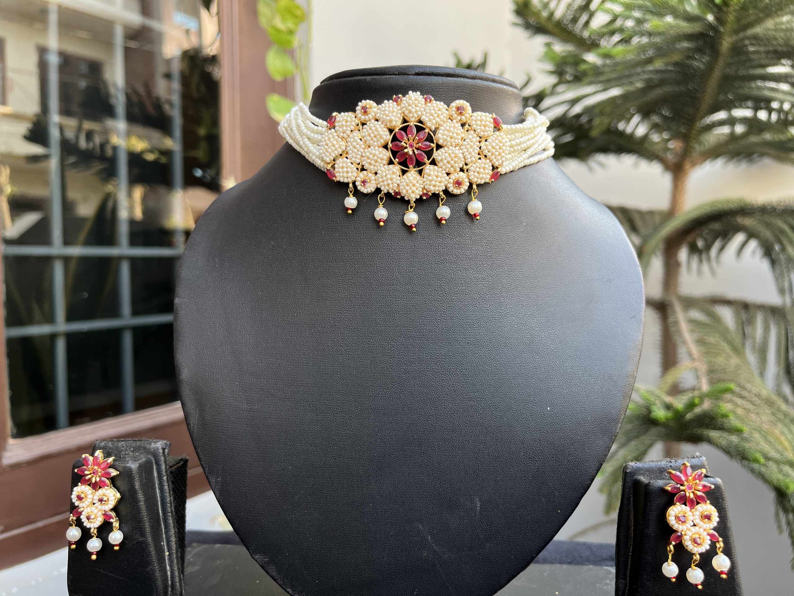 Indian-mores-rajasthani-chidmoti-heavy-design-choker-set-2-scaled